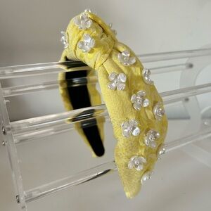 Brianna cannon Floral Pearl Headband